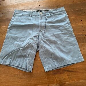 NWT Berkley Jensen Men's Classic Flat Front Shorts — Light Blue